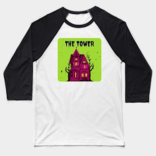 Halloween Tarot Baseball T-Shirt